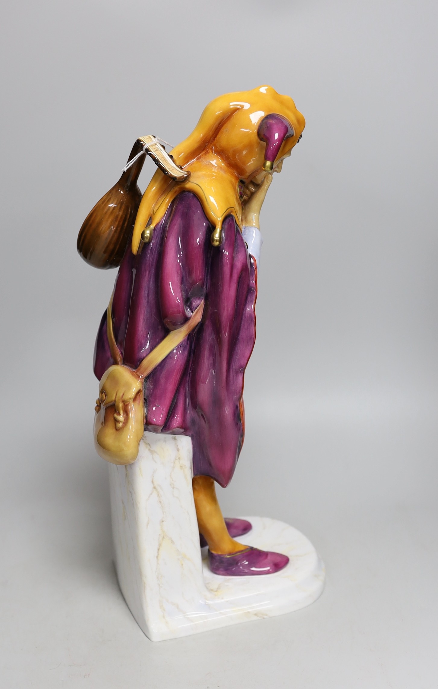 A large Royal Doulton limited edition Prestige figure Jack Point, HN 3920, number 37/250, signed D Smith ‘97, 42.5cm high